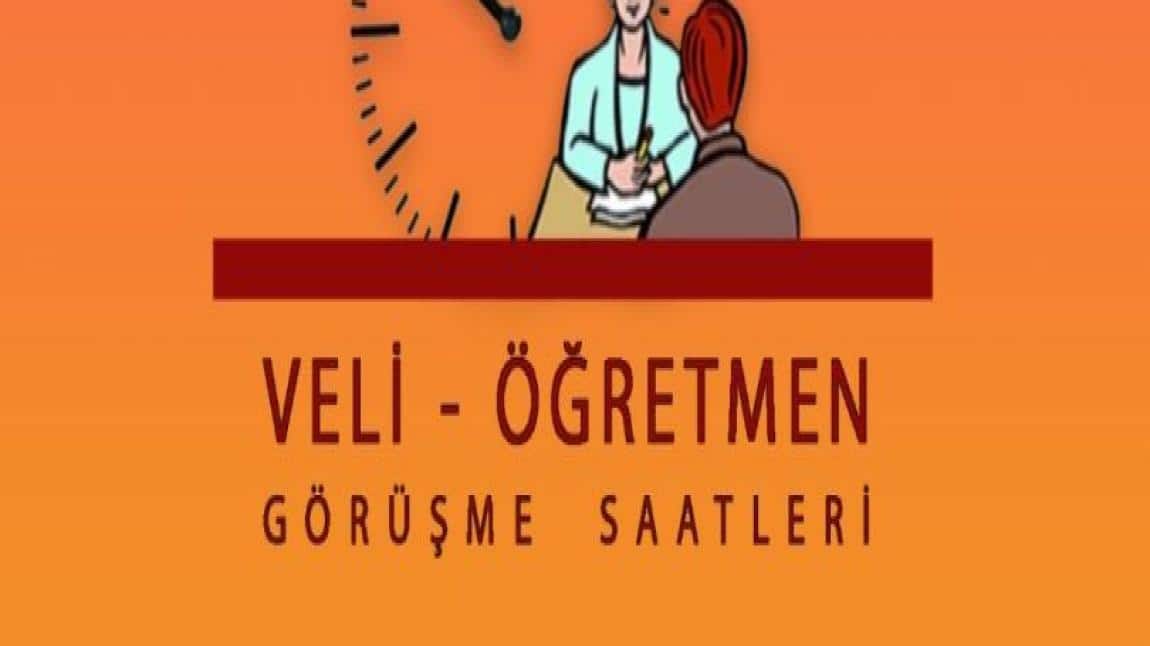 ÖĞRETMEN VELİ GÖRÜŞME GÜN VE SAATLERİ (2023-2024)