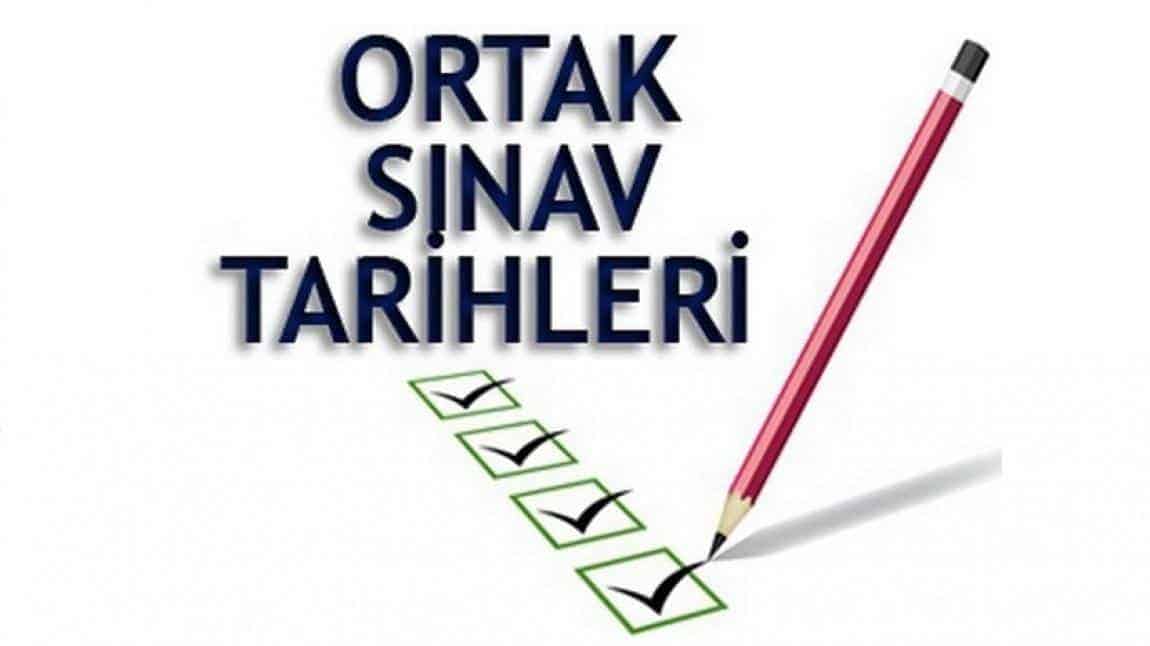 ORTAK SINAV TARİHLERİ